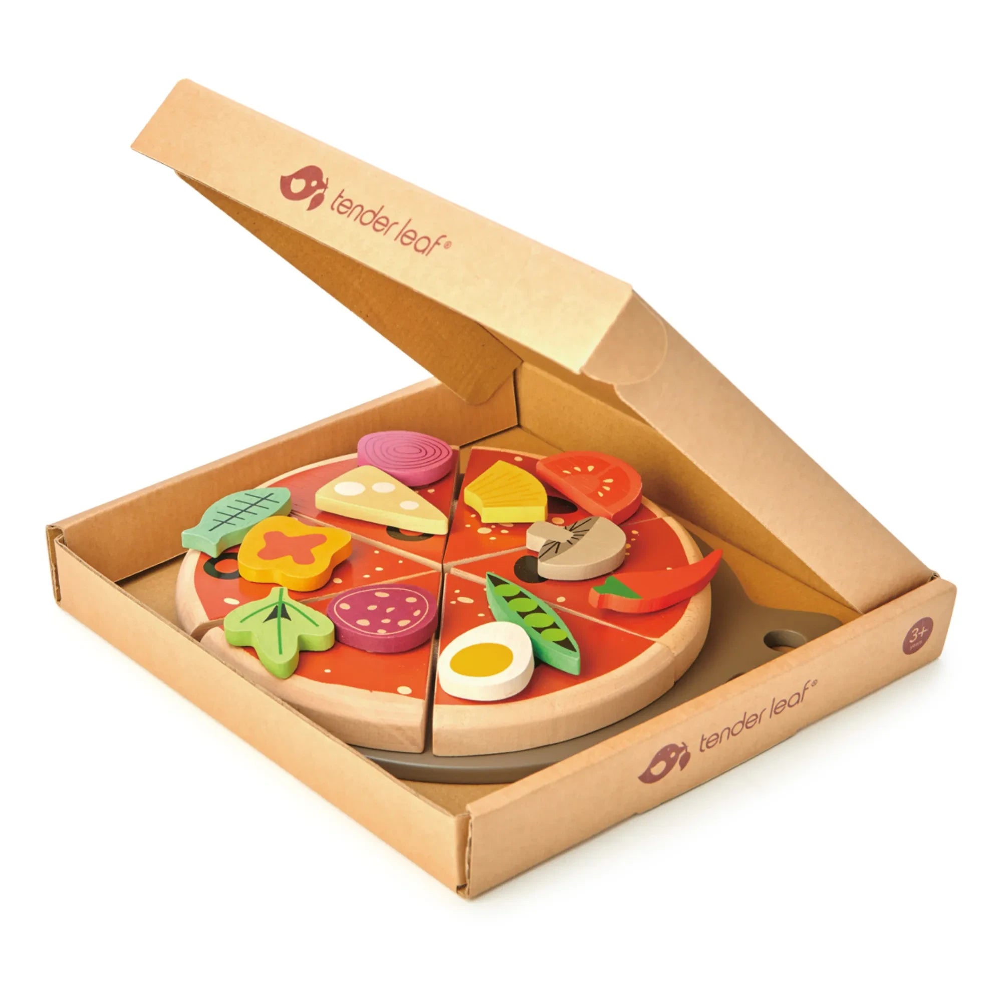 Tender Leaf Toys - Hölzerne Pizzaparty