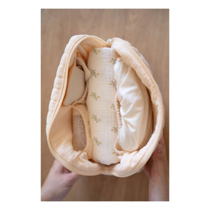 Soft Spot – Kosmetiktasche aus Bio-Baumwolle | Vanille