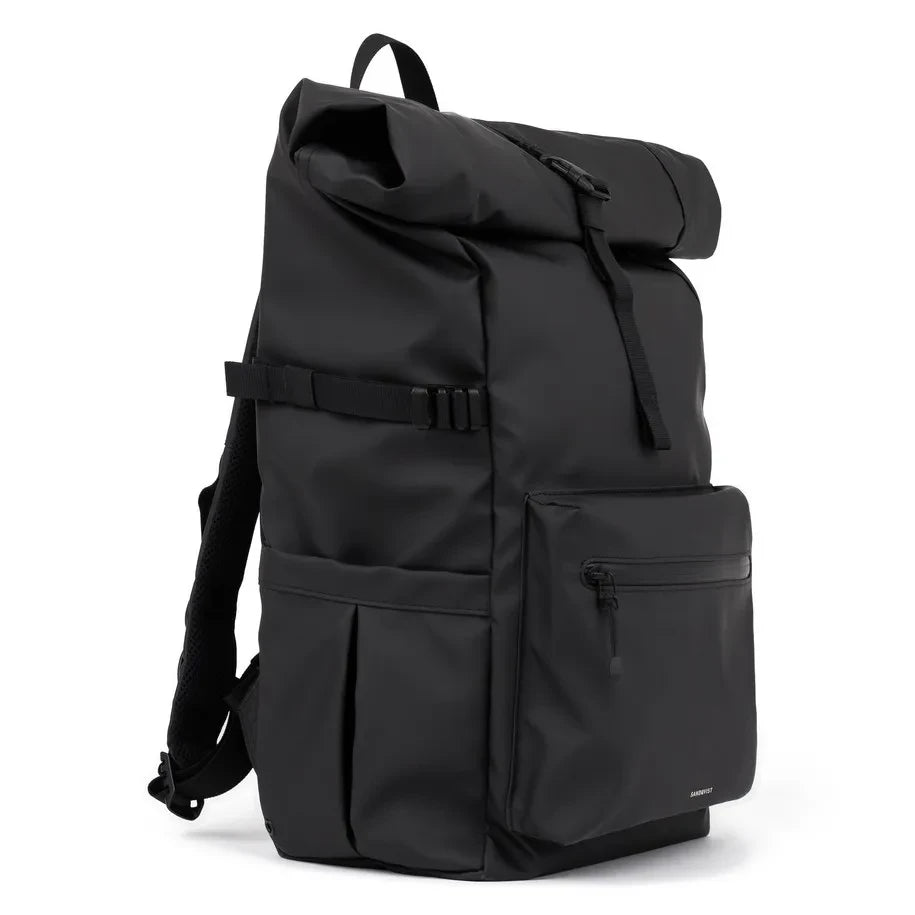 Sandqvist - Rolltop Sırt Çantası 16 | Siyah