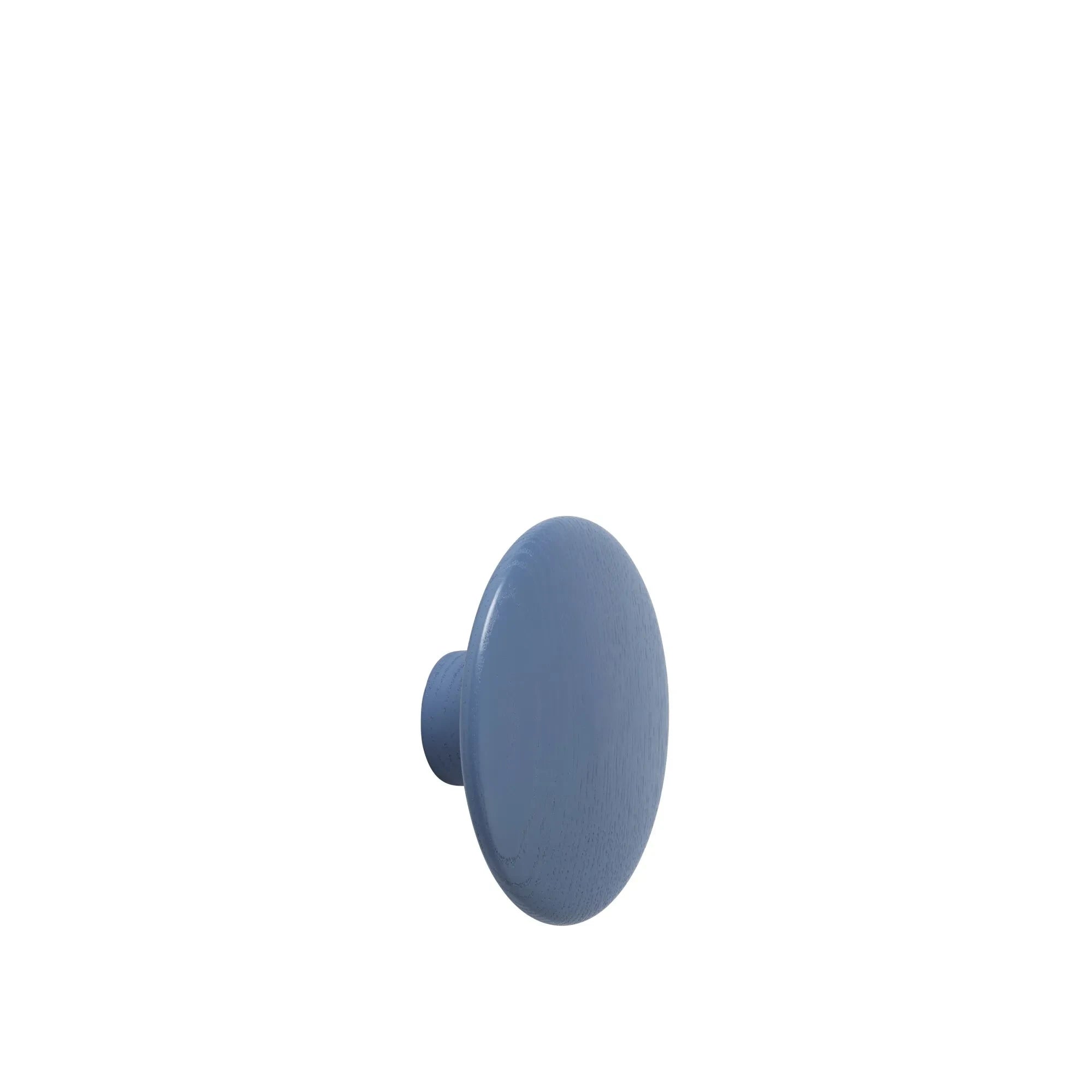 Muuto - The Dots Kleiderhaken aus Eschenholz | Blau