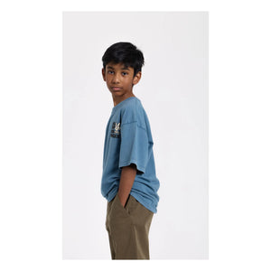 Hundred Pieces - Finn T-Shirt aus Bio-Baumwolle | Blau