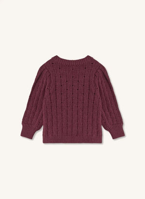 Fliink - Schöner Pullover | Bordeaux
