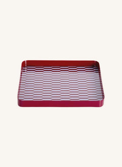 Present Time - Salerno Metalltablett | Bordeaux