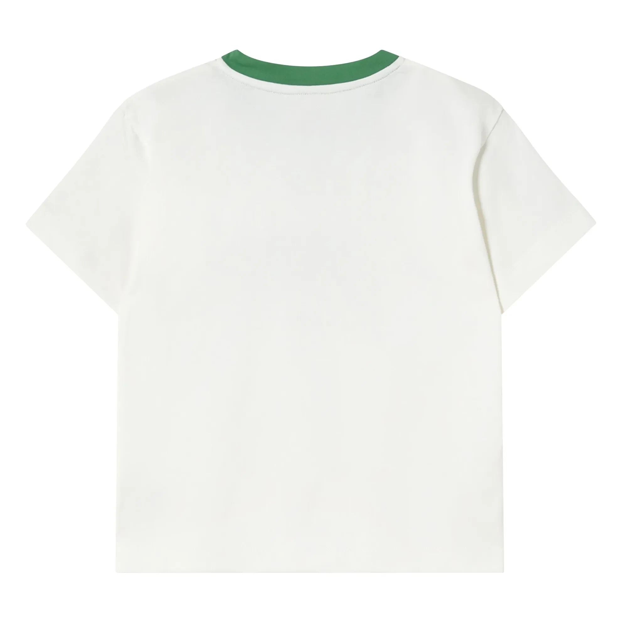 Tinycottons - Giverny Bio-Baumwoll Kontrast T-Shirt | Weiß