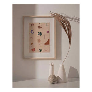 Carla Llanos – Desert Breezes Poster
