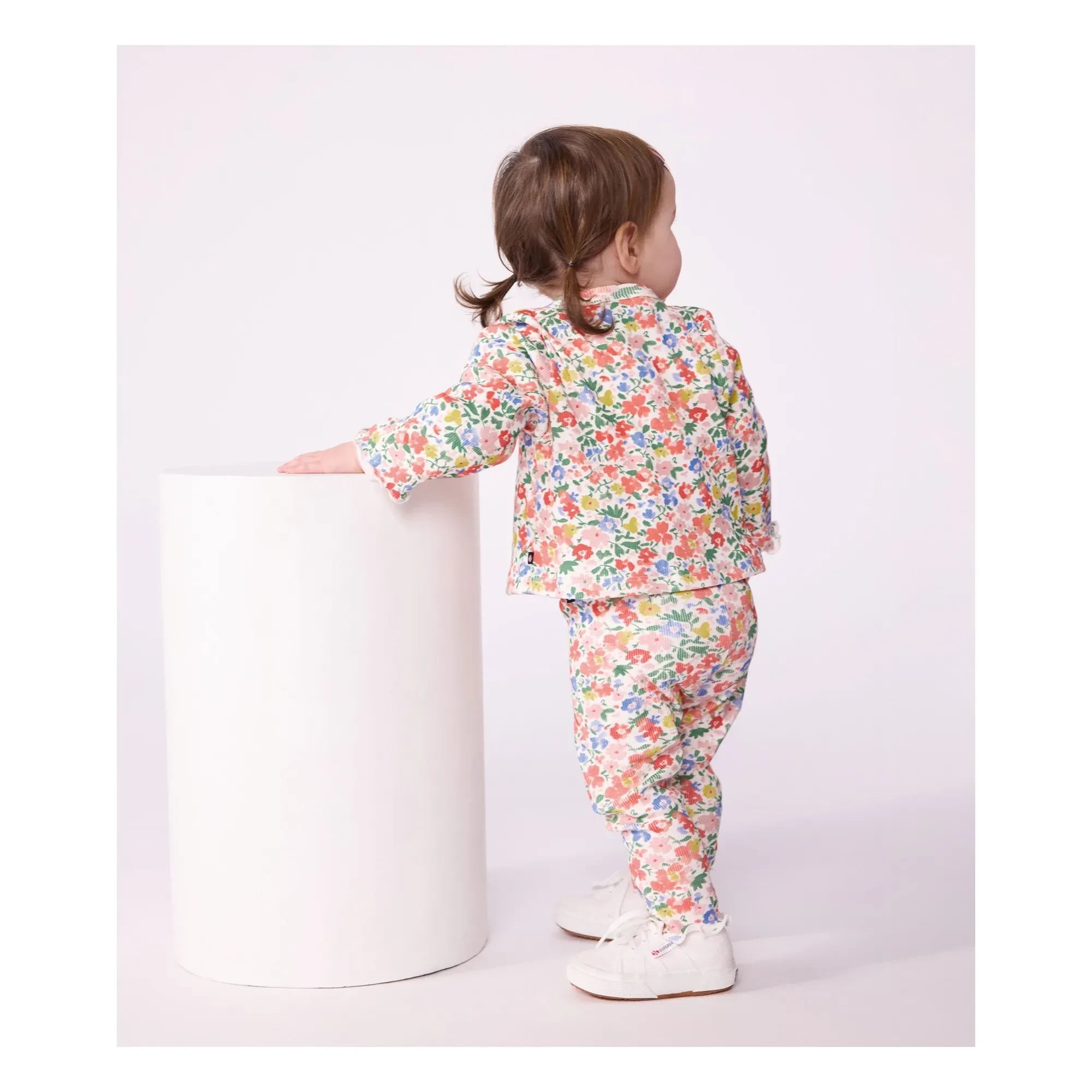Petit Bateau - Organik Pamuklu Bebek Taytı | Beyaz