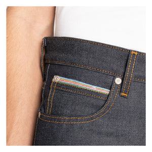 Naked & Famous - Super Guy Dia De Los Muertos Selvedge Jeans | Indigo