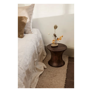 Ferm Living - Spin Hocker - FSC Holz | Braun