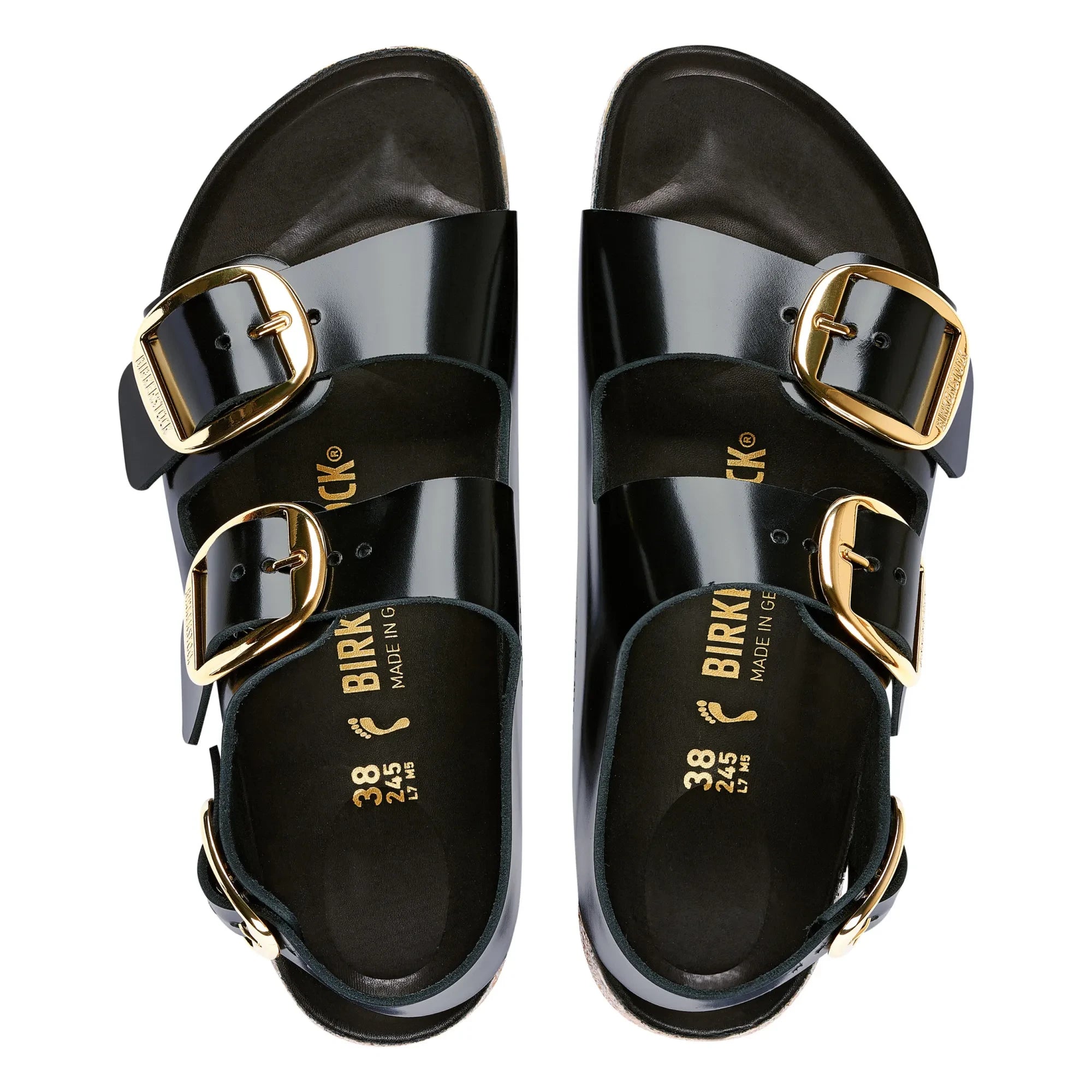 BIRKENSTOCK - Milano Sandale Schmale Passform | Schwarz