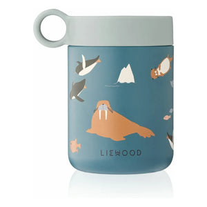 Liewood - Kiani isolierte Lunchbox | Arctic Sea/Ocean view