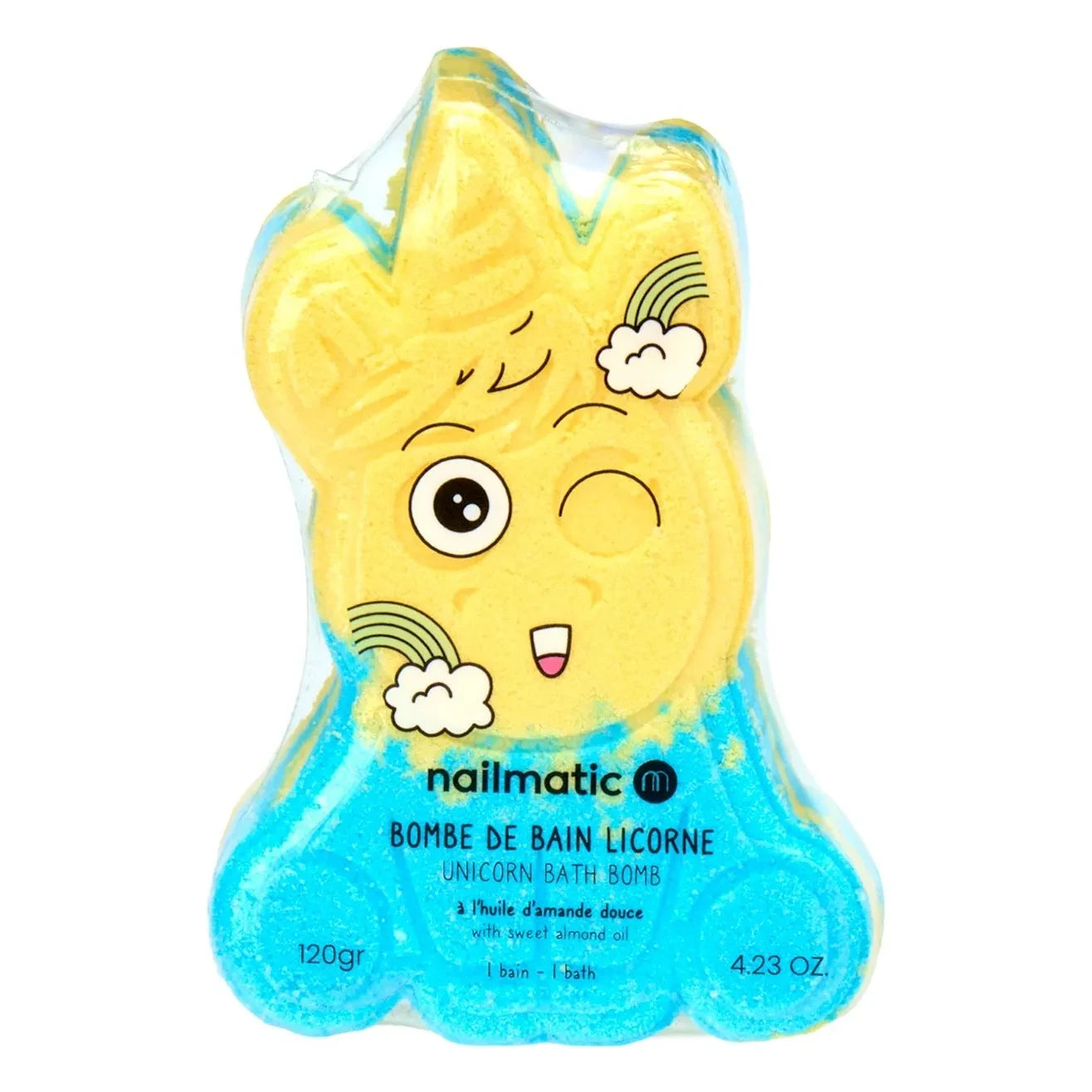 Nailmatic Kids - Blaues Einhorn Badespray - 120g