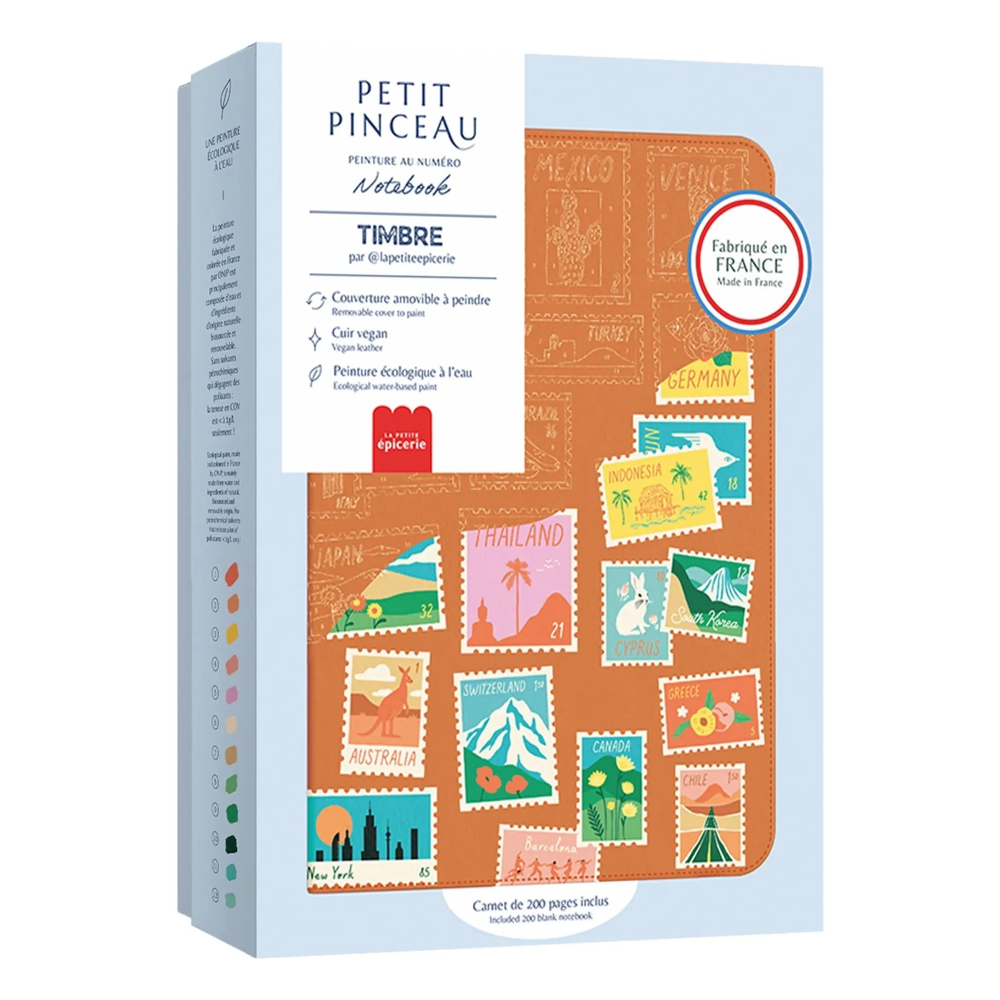 La Petite Épicerie - Malbuch - Stempel