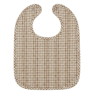 Editions Aimable - Bib Bertille | Noisette Vichy Cotton