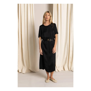 Smallable Woman - Edith T-shirt Kleid | Schwarz