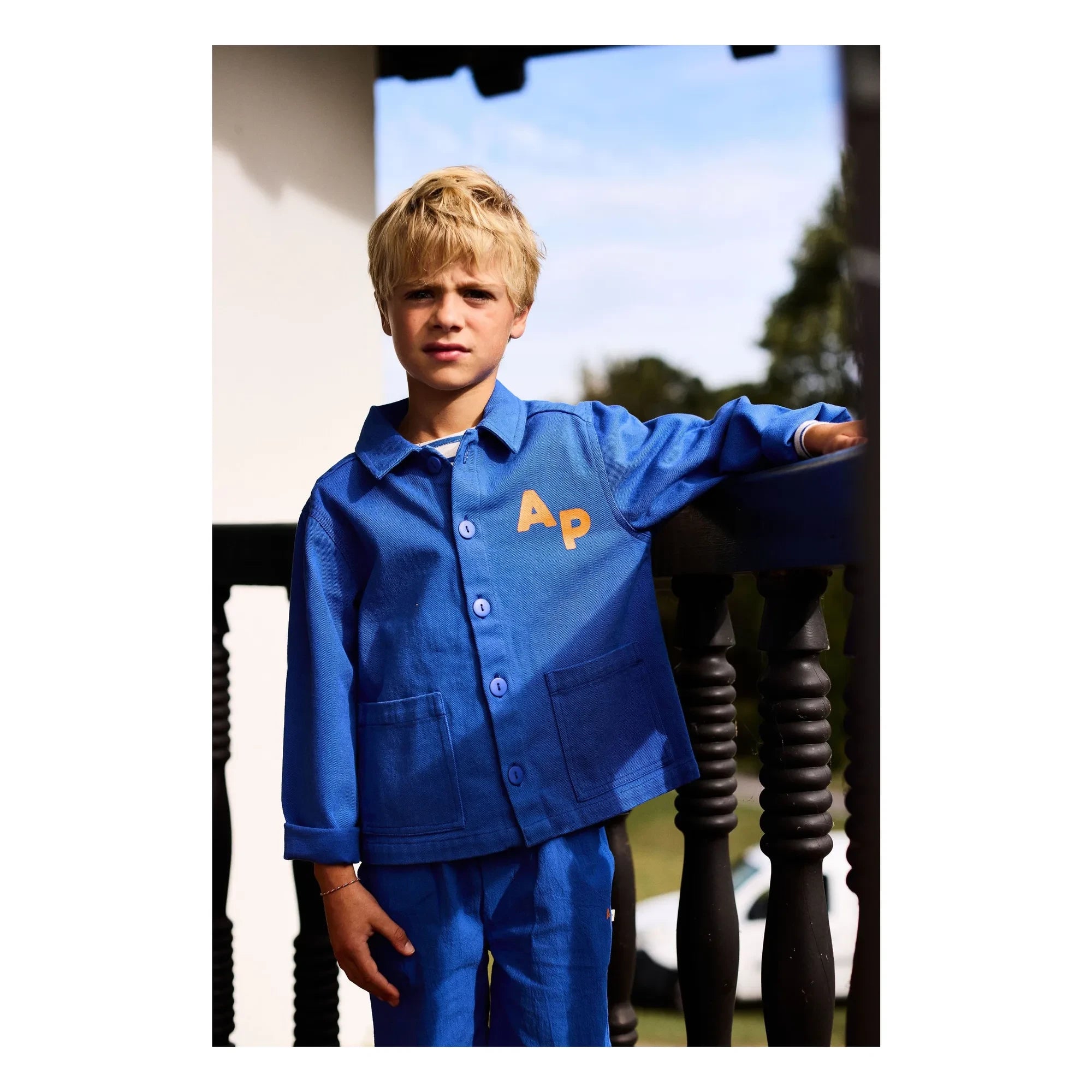 Arsène et Les Pipelettes - AP Twill Jacke | Azurblau