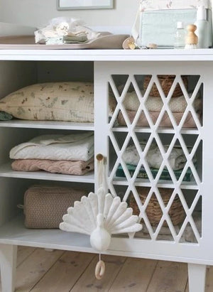 Cam Cam - Woodland Kissen | Ecru