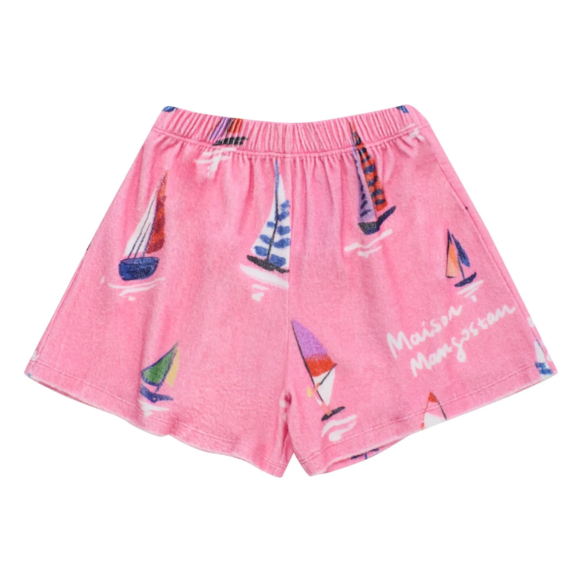 Maison Mangostan – Voiles Eponge Shorts | Rosa