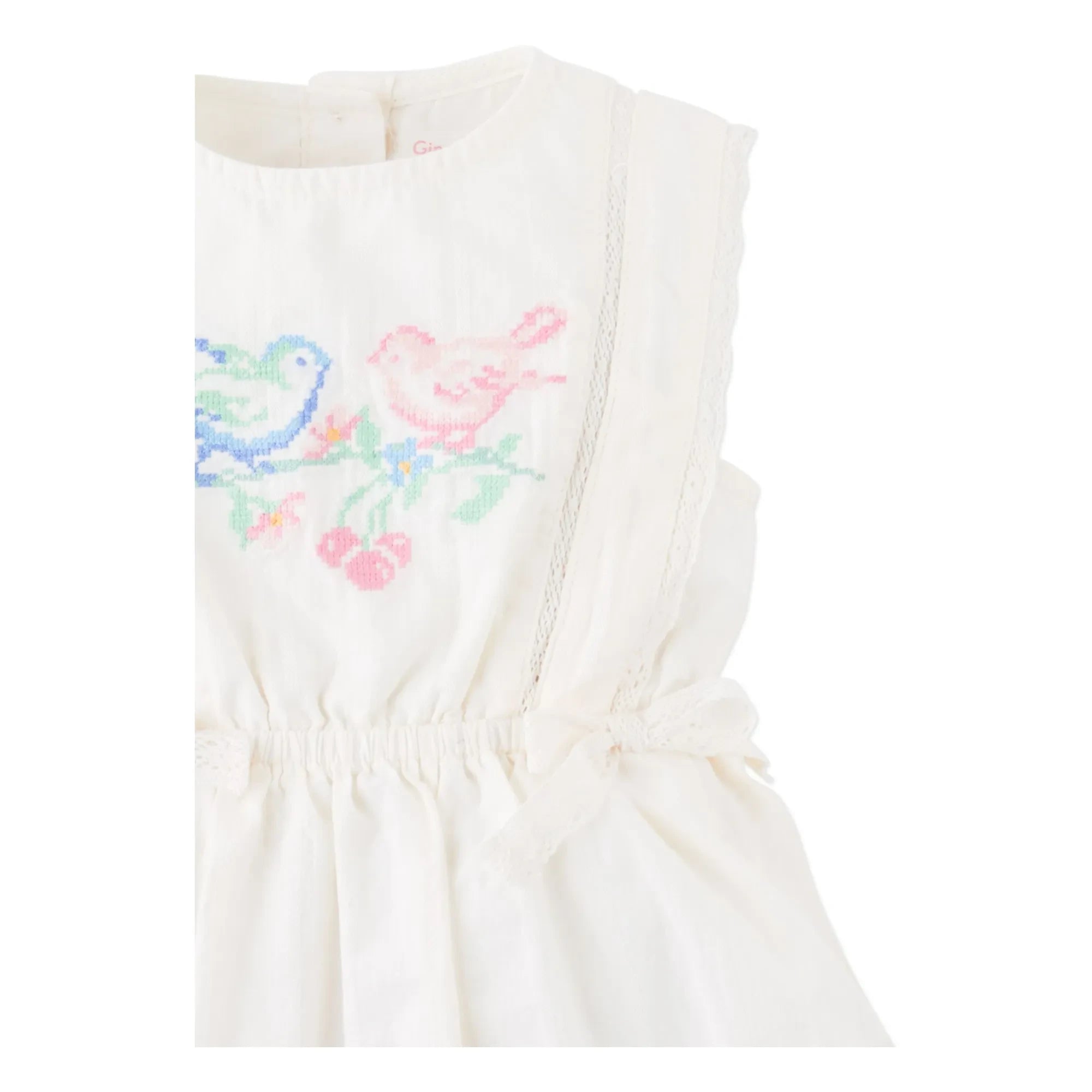 Gingersnaps - Charlee Besticktes Kleid | Weiß