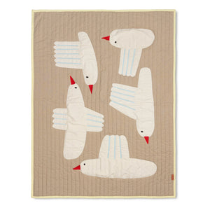 Ferm Living Kids - Bird Baumwolldecke
