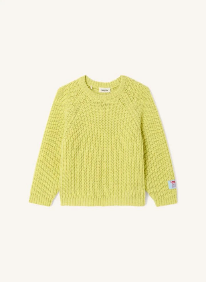 American Vintage - Cyrow Wolle Strickpullover | Gelb