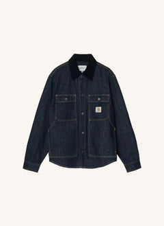 Carhartt WIP - Oakland Denim Overshirt | Grau-blau