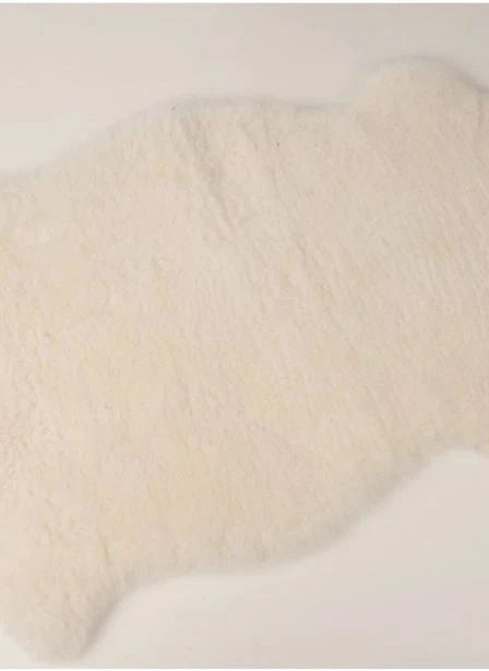 Kaiser - Mimosa Schaffellteppich 90-100 cm | Weiß