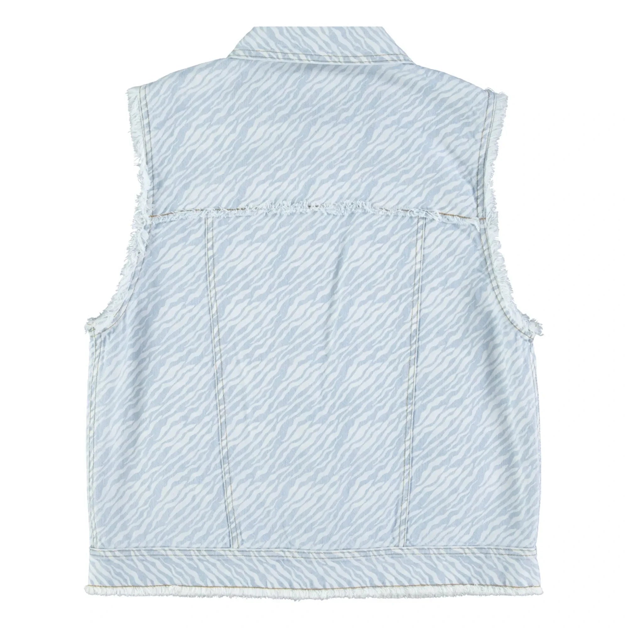 Sisters Department - Ärmellose Weste | Jeansblau