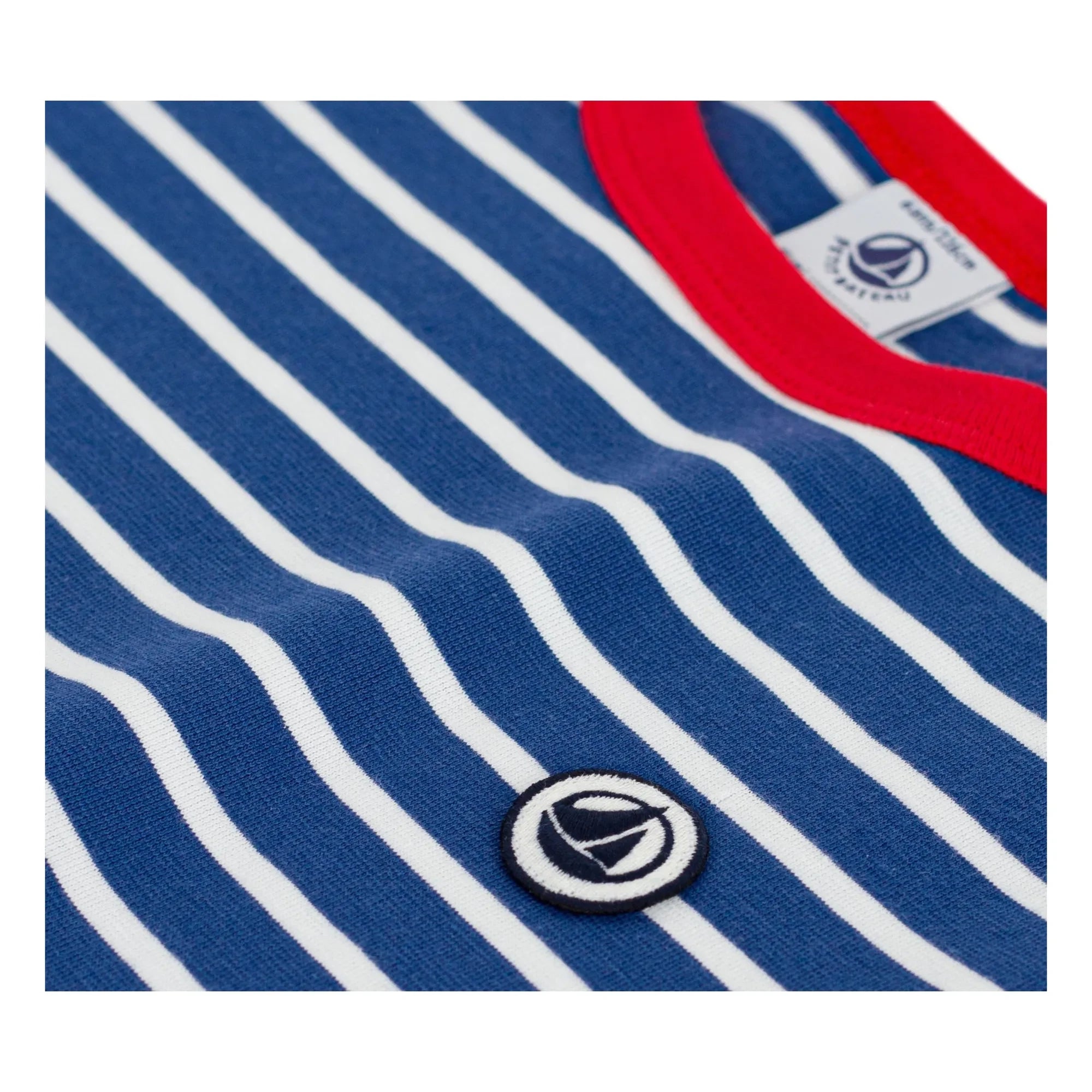Petit Bateau – Gestreiftes T-Shirt | Blau