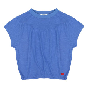 Jenest - Mimi T-Shirt aus Bio-Baumwolle | Kobalt