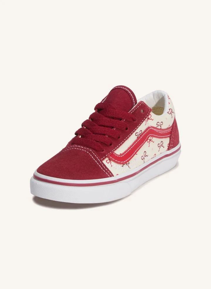 Vans - Old Skool Schnürsenkel Sneakers | Rot