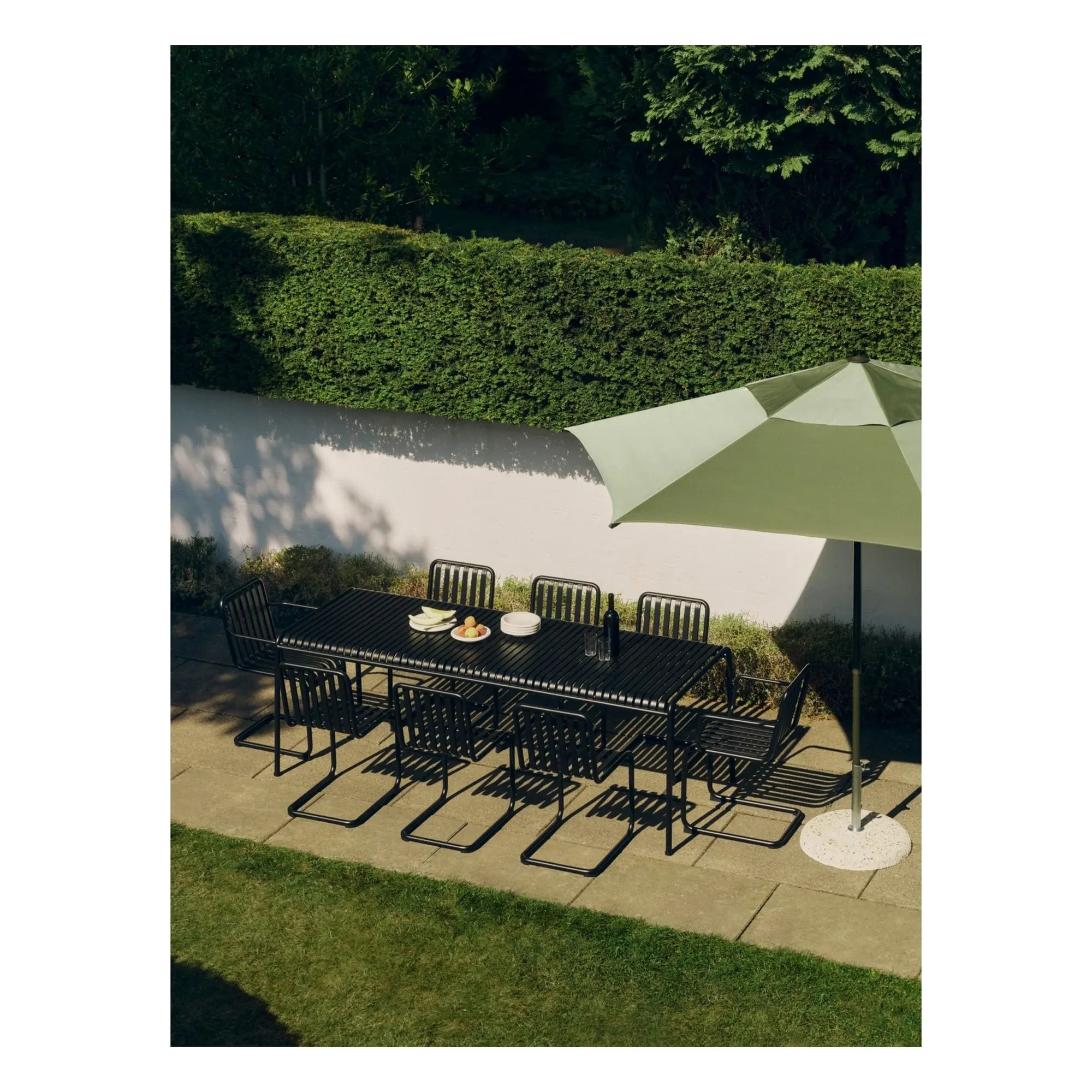 Hay - Sechseckiger Sonnenschirm Terrazza | Grün