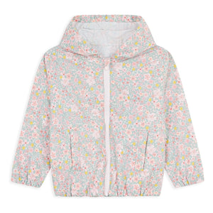 Petit Bateau - Windjacke aus recycelten Fasern | Graublau