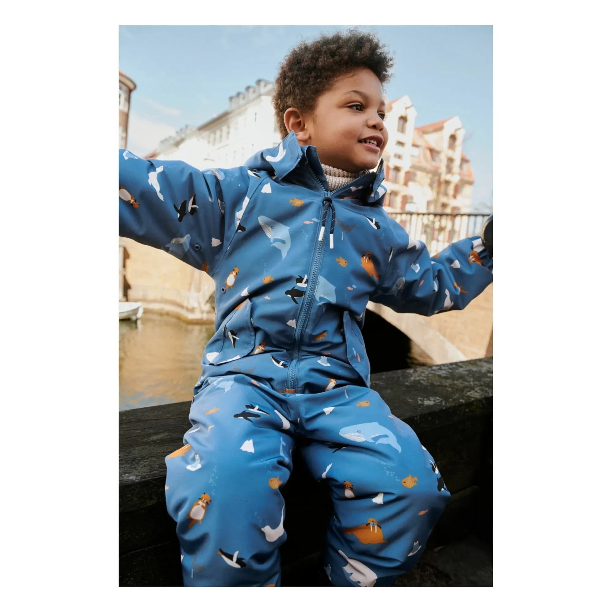 Liewood – Maddy Kajak-Overall | Azurblau