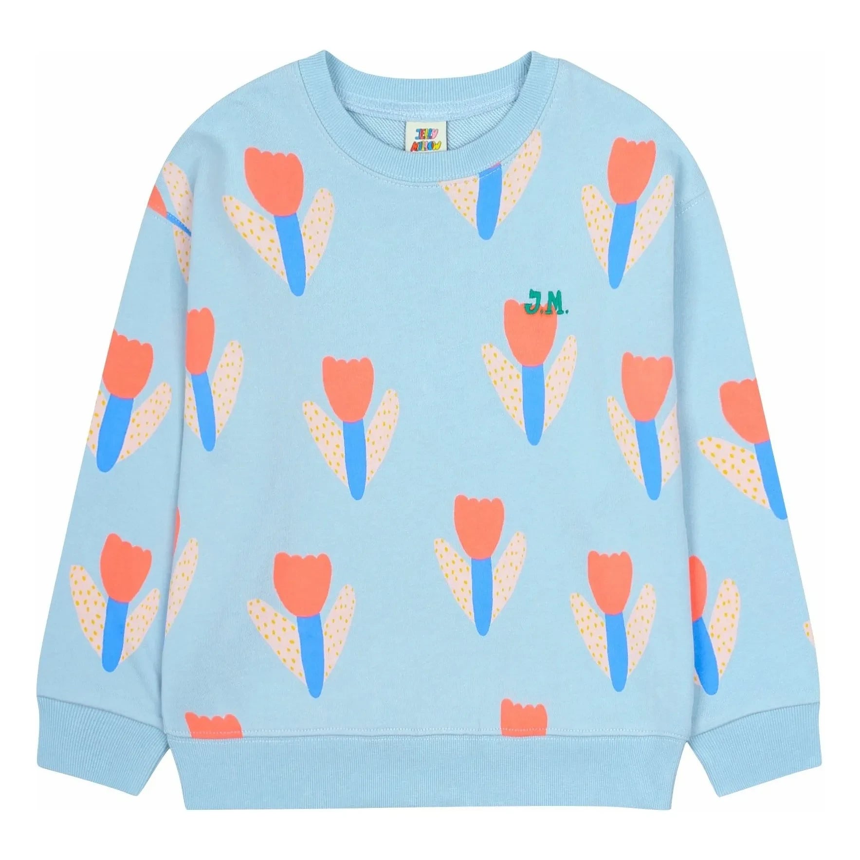 Jelly Mallow - Tulip-Sweatshirt | Blau