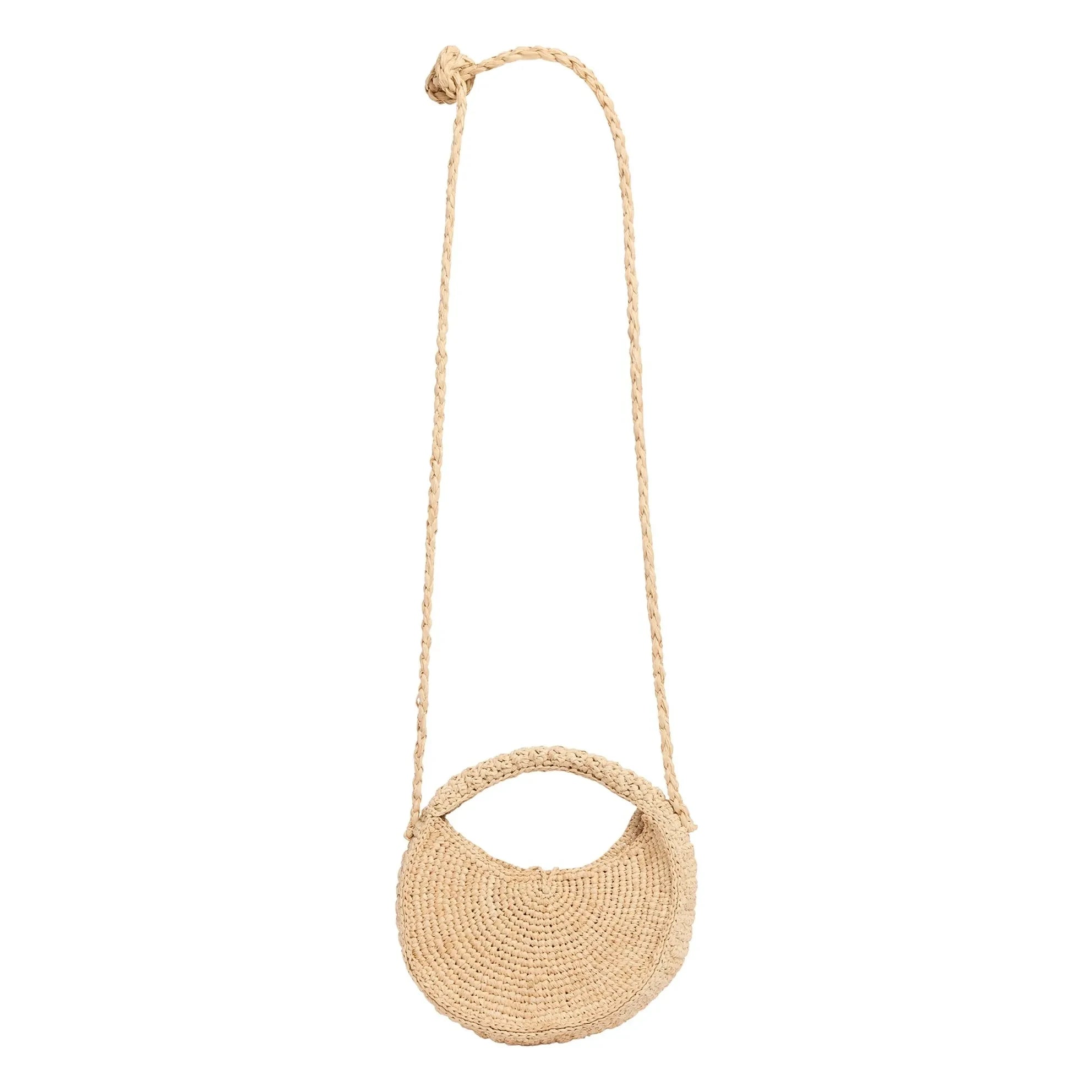 Bonpoint - Loulou Raphia Tasche | Natur