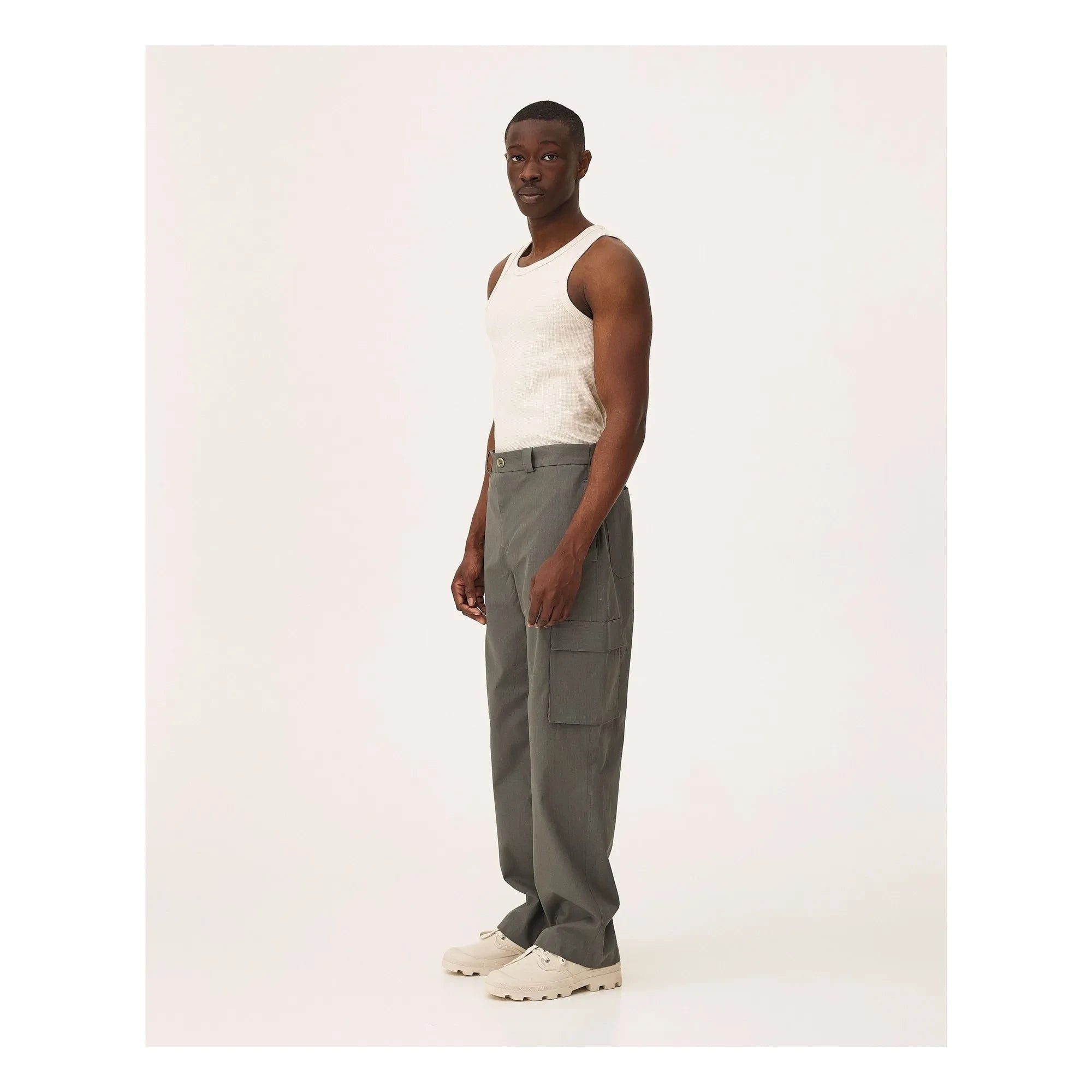 Noyoco – Cargohose aus Bio-Baumwolle | Khaki