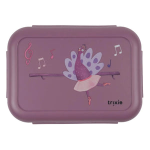 Trixie - Balerin Mrs. Peacock Beslenme Kutusu Klipsleri | Mor