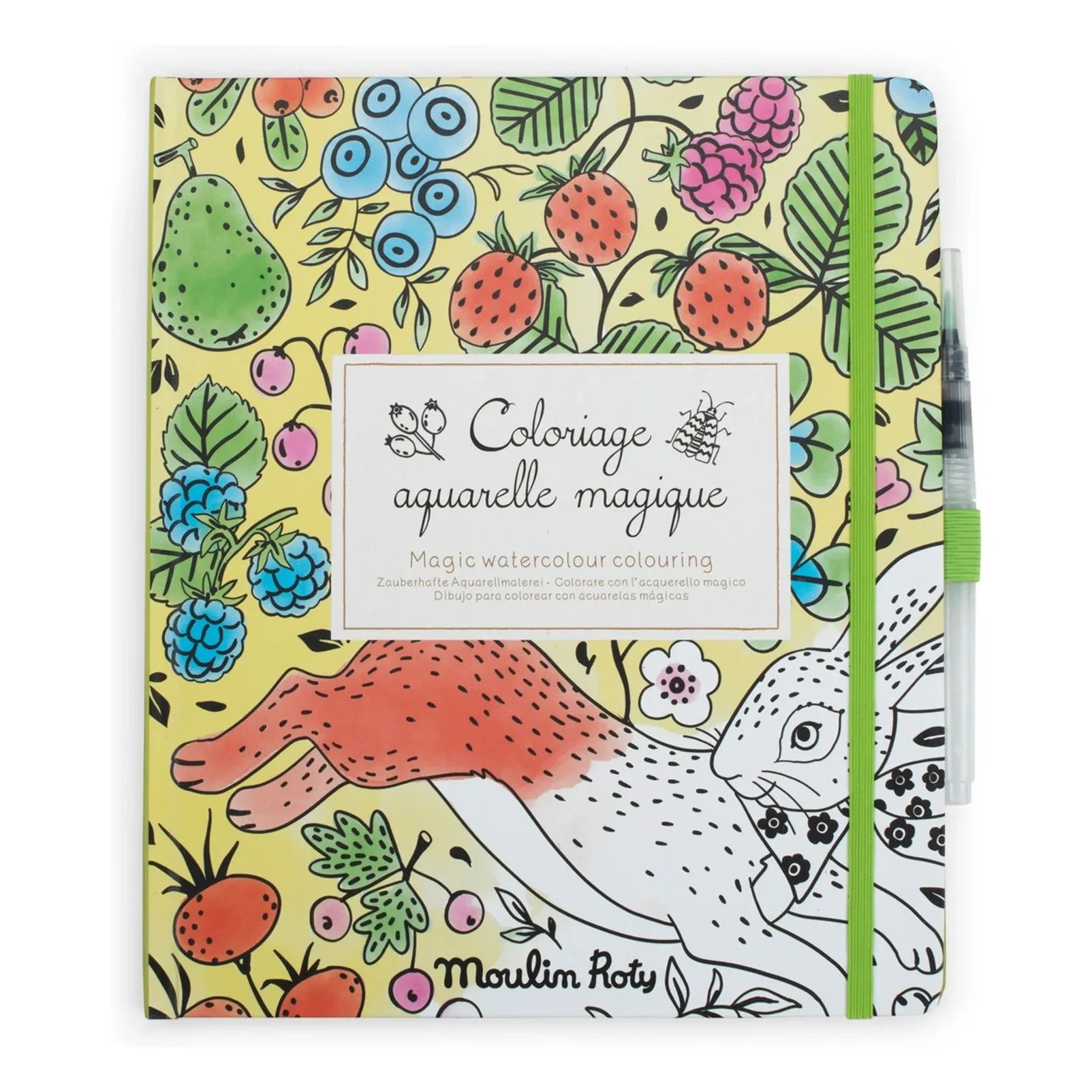 Moulin Roty – Das magische Aquarell-Malbuch – Le jardin du Moulin