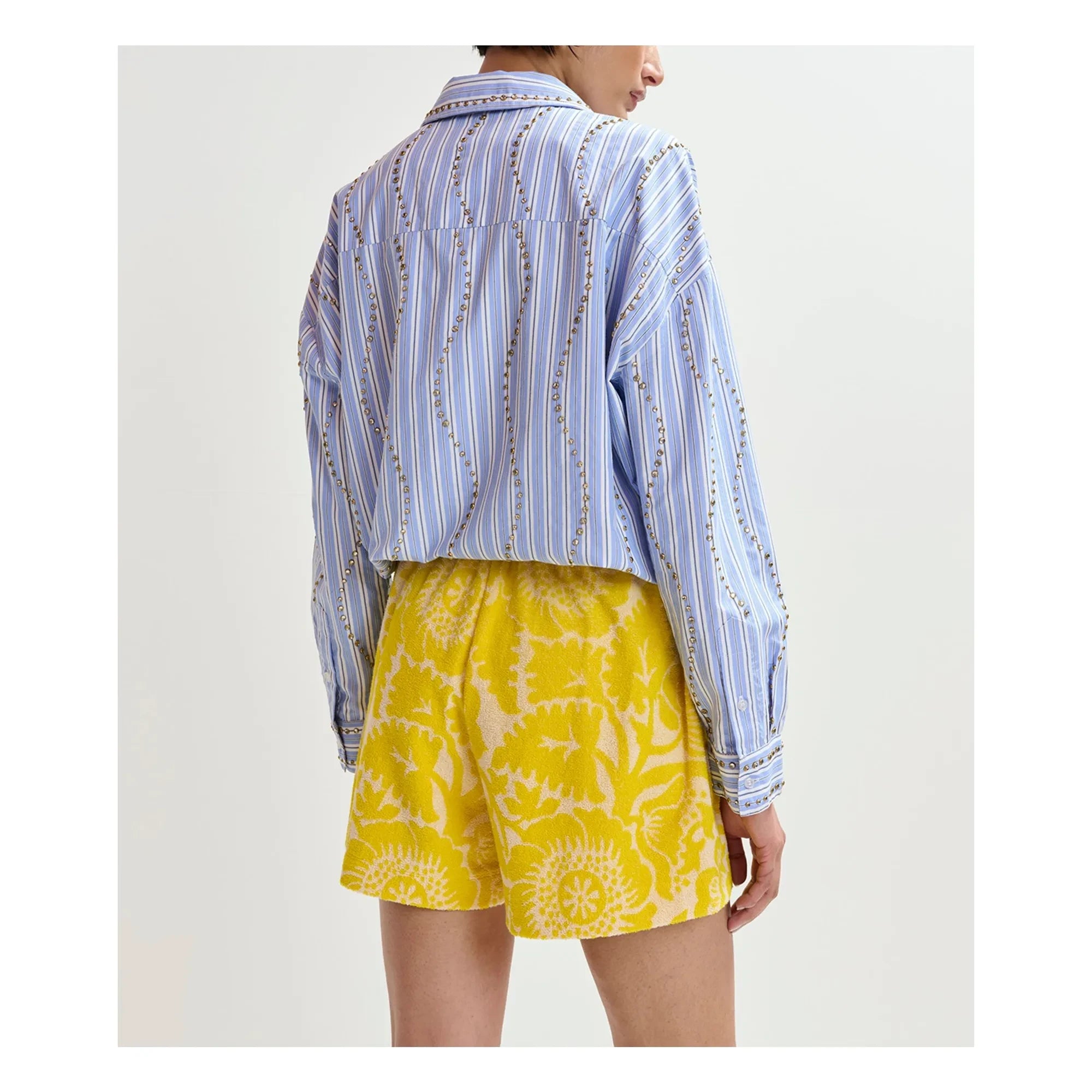 Essentiel Antwerp - Jorton Handtuch-Shorts | Zitronengelb