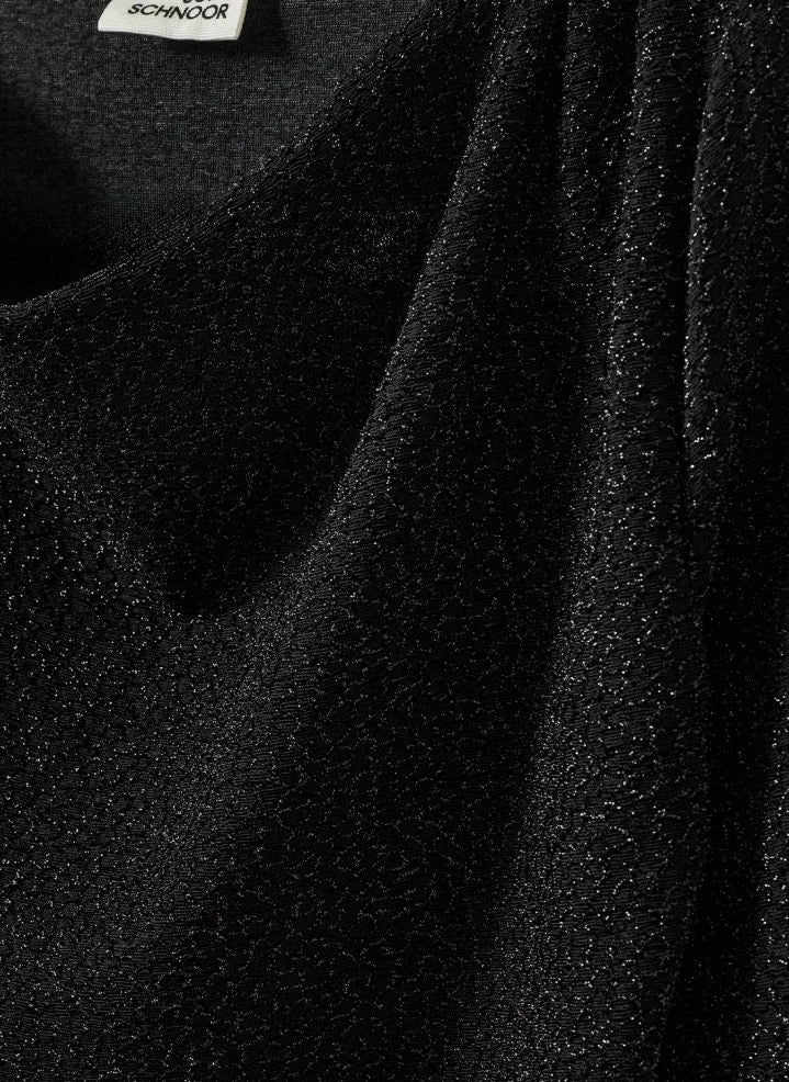 Sofie Schnoor - Cillysy Paillettenbluse | Schwarz