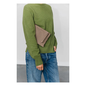 Marrea - Marrea Clutch | Dunkles Vizonbraun