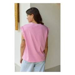 Marlot Paris - Max Bio-Baumwoll T-Shirt - Damen Kollektion | Rosa