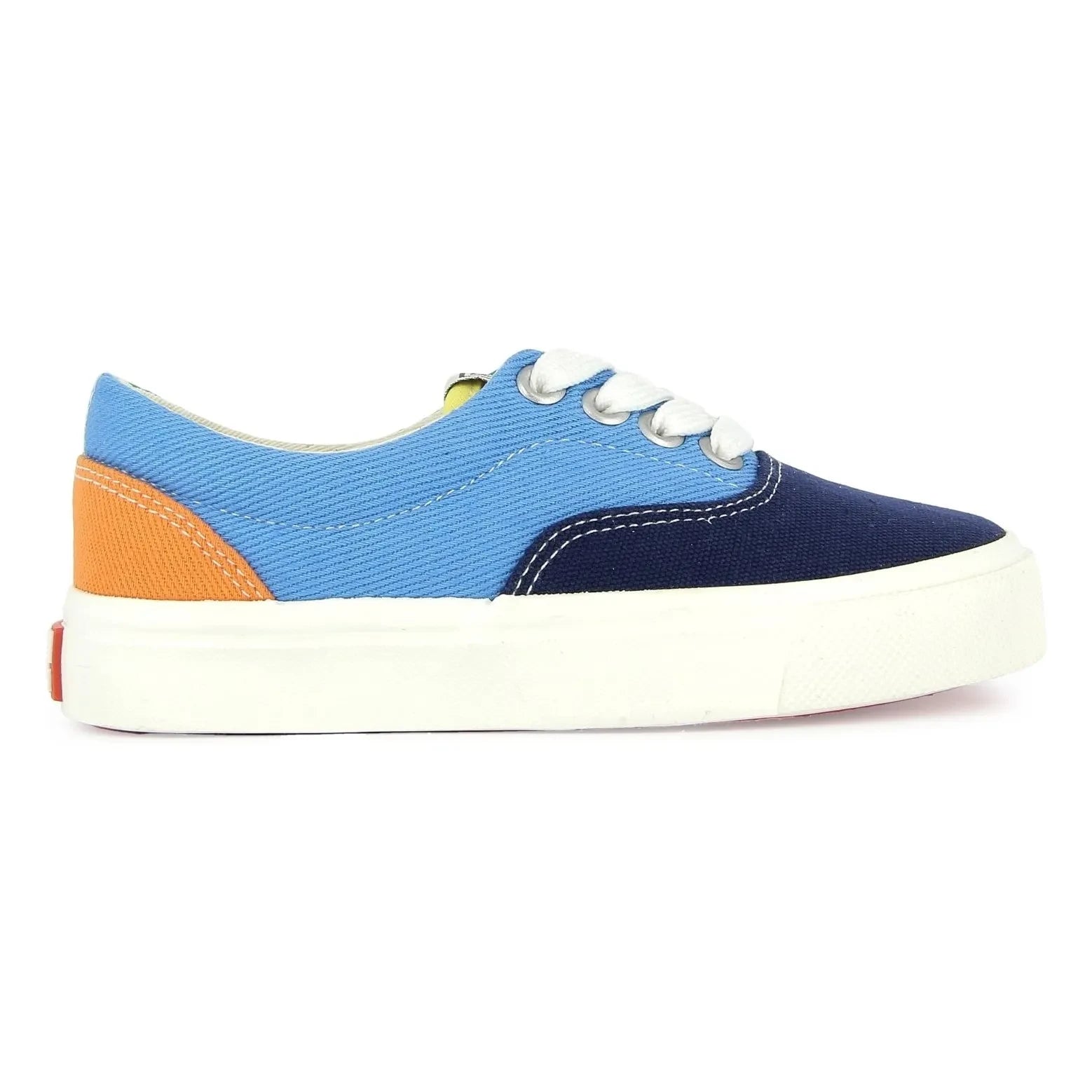 Bonton – Spitzen-Skate-Sneakers mit Gummiband | Marineblau