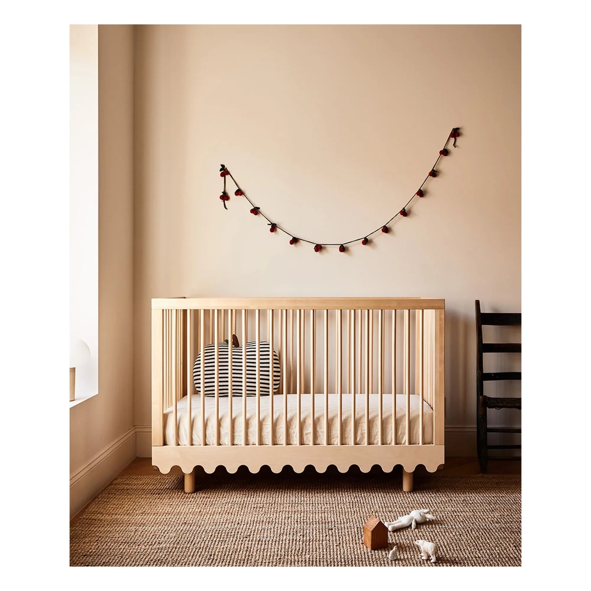 Oeuf NYC - Moss Lamellenrost-Bett | Beige