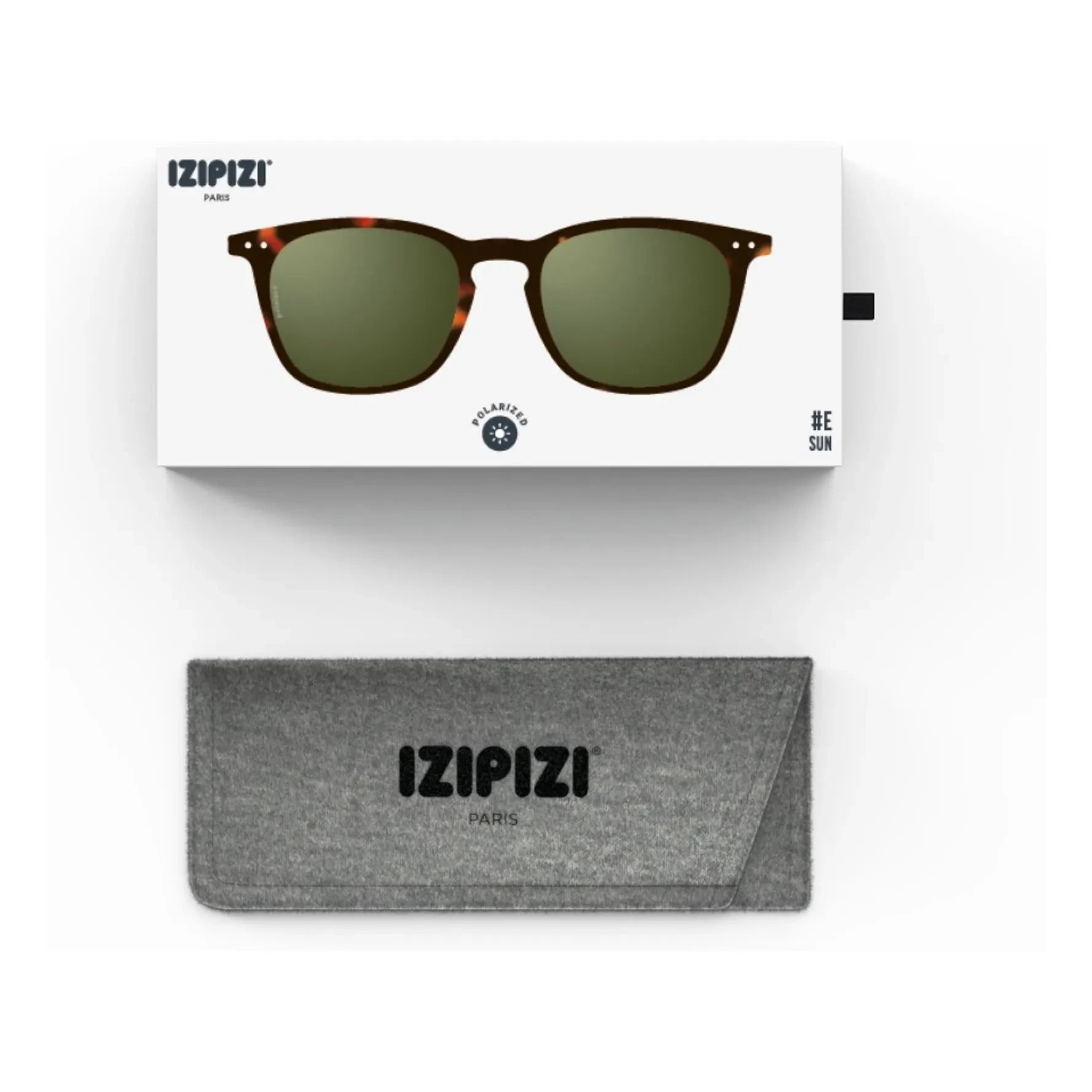 IZIPIZI - Polarisierte Sonnenbrille #E Schildpatt | Braun