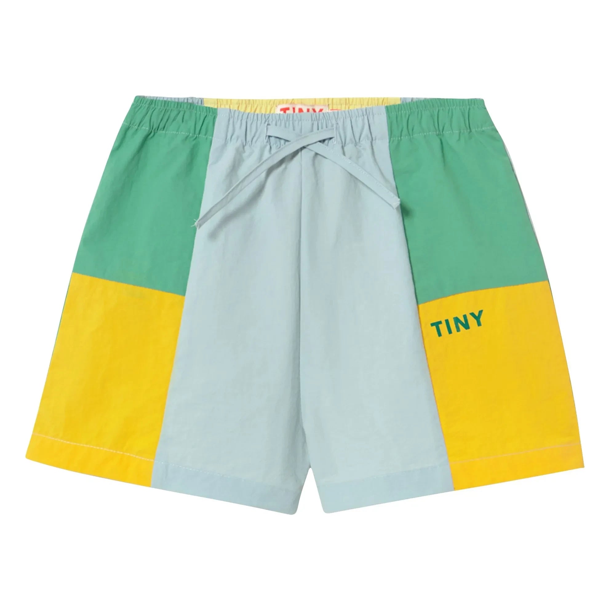 Tinycottons - Farbblock-Shorts | Blau