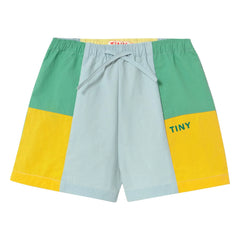 Tinycottons - Farbblock-Shorts | Blau