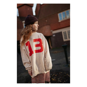 Repose AMS - 13 Bio-Baumwoll-Sweatshirt | Ecru