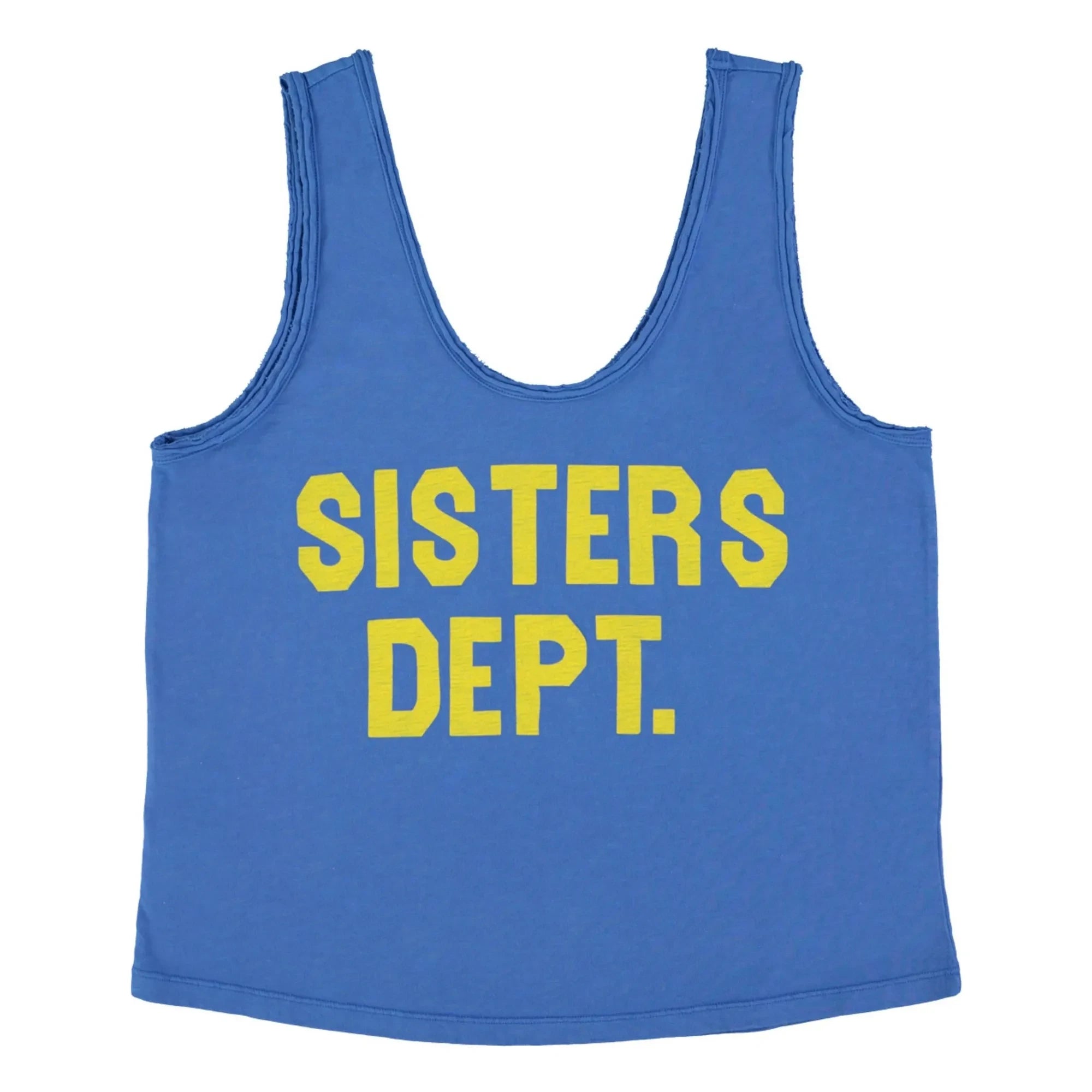 Sisters Department - Olivia Baumwoll-Top | Blau