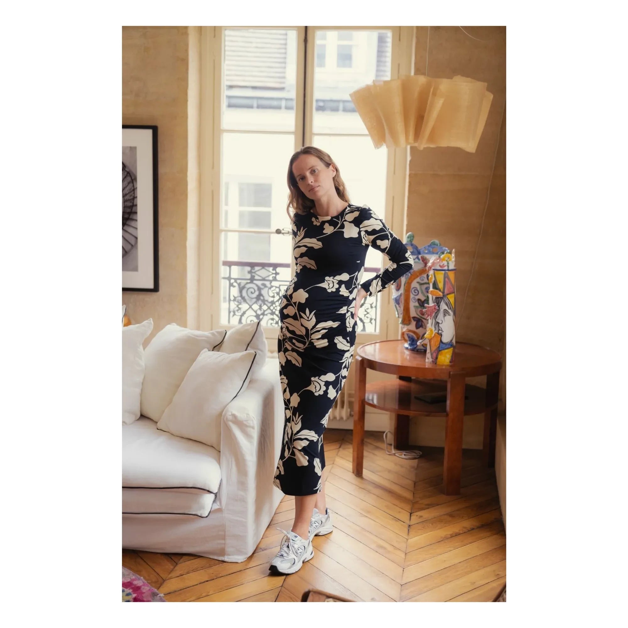 Paloma Collection - Thelma Tokyo Umstandskleid | Schwarz